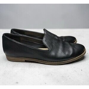 Michael by Michael Shannon Womens sz 8.5 Black Sherrill Slip On Loafers Shoes
